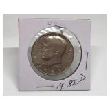 1982-D Kennedy Half Dollar