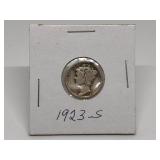1923-S Mercury Dime