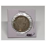 1907 Barber Half Dollar
