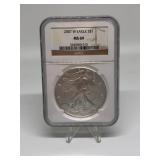 2007 Silver Eagle Dollar 1 Troy oz. .999 Fine