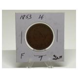 1853 Large Cent
