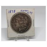 1878-CC Morgan Dollar