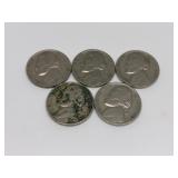 1940 Jefferson Nickels