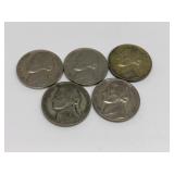 1939-1944ÂJefferson Nickels