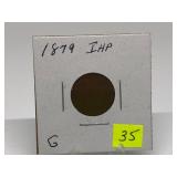 1879 Indian Head Penny Graded Good Condition by Co