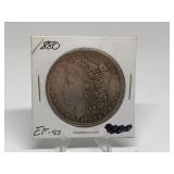 1880 Morgan Dollar (EF45)