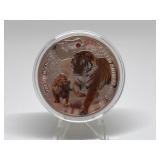 Medallion Featuring Mother & Baby Animal