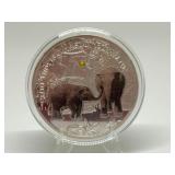 Medallion Featuring Mother & Baby Animal