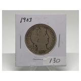 1903 Barber Half Dollar Graded Good Condition by C