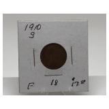 1910-S Lincoln Wheat Penny