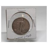 1943 Walking Liberty Half Dollar