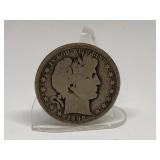 1896 Barber Half Dollar