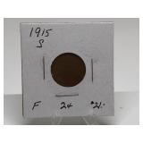 1915-S Lincoln Wheat Penny