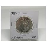 1880-O Morgan Dollar