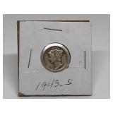 1943-S Mercury Dime