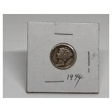 1944 Mercury Dime