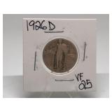 1926-D Standing Liberty Quarter Graded VF