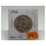 1956 Franklin Half Dollar Graded MS65 FBL