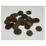 35 Indian Head Pennies