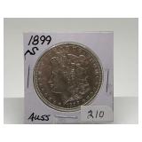 1899-S Morgan Dollar Graded AU55