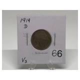 1919-D Buffalo Nickel Graded VG