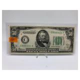 1934-C $50 Note Very Nice
