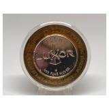Luxor .999 Silver Casino Token