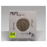 1927 Standing Liberty Quarter Graded VF