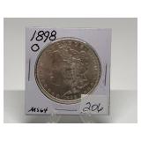 1898-O Morgan Dollar Graded MS64