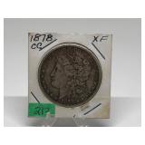 1878-CC Morgan Dollar Graded XF