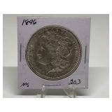 1896 Morgan Dollar Graded MS63