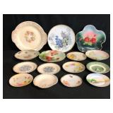 Vintage Hand Painted Decorative Plates