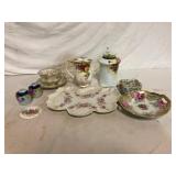 Vintage Bone China Teacups Saucers