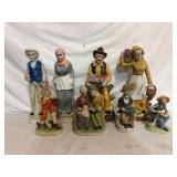 Vintage Ceramic Porcelain Figurines