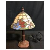 Tiffany Style Floral Stained Glass Lamp