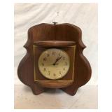 Vintage Wood Mantel Clock