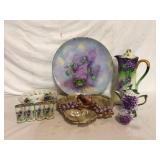 Antique Hand Painted Porcelain Items