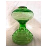Uranium Glass Oil Lamp Base