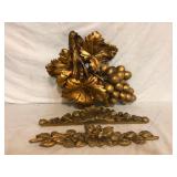 Vintage Gold Gilt Wall Decor