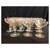 Crystal Stemmed Wine Glasses