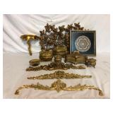 Gilt Bronze Brass Decorative Items