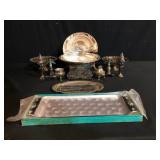 Assorted Silver Serving Items