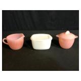 Fire King Sugar Creamer Refrigerator