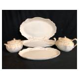 Syracuse China Platters Creamer Sugar