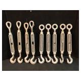 Chicago Hardware Hook & Eye Turnbuckles  -  12-Pie