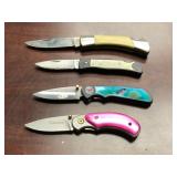 Folding Pocket Knife Collection  -  15 Knives (Lot