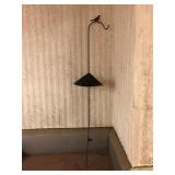 Bird Feeder Pole with Squirrel Baffle  -  Yard & G