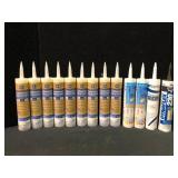 Caulk Tube Assortment  -  Mixed Sealant Lot