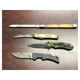 Folding Pocket Knife Collection  -  19 Knives (Lot