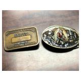 Vintage & Novelty Belt Buckle Collection  -  8 Buc
